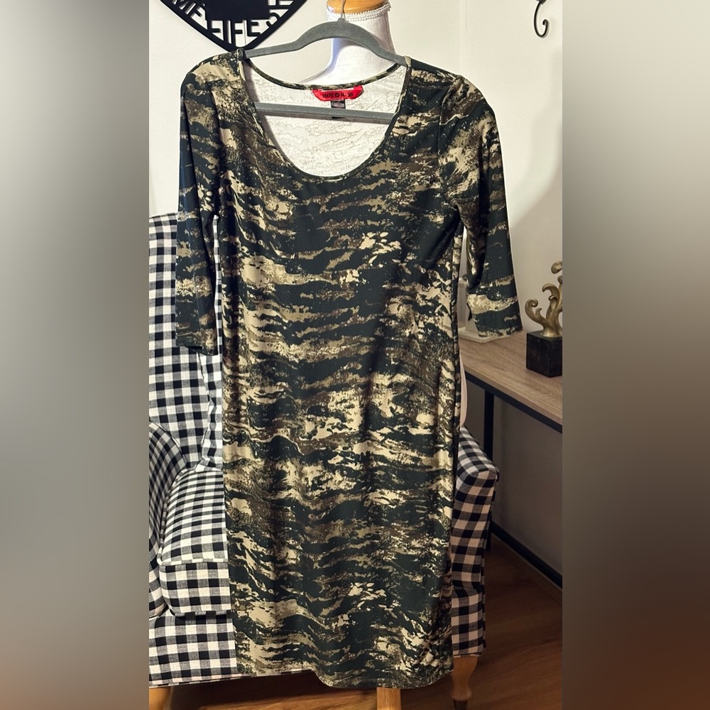 Hot Kiss XL Camo Dress
